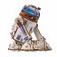 Maquette en bois de R2-D2 - 2