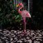 Flamant rose solaire pour le jardin - 2