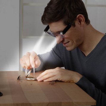 Lunette grossissante 2025 avec led