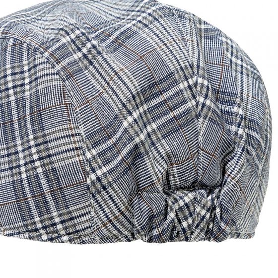 Casquette en coton et lin mélangés 