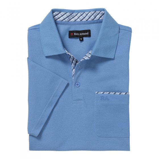 Polo avec détails contrastés en lot double 