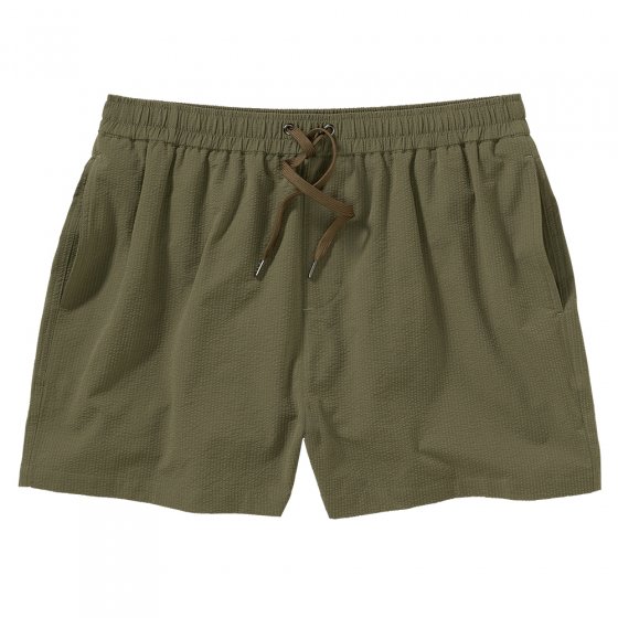 Lot de deux shorts de bain en seersucker 