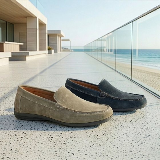 Mokassins pour homme 46 | Taupe