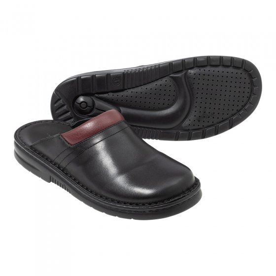 Mules classiques en cuir 