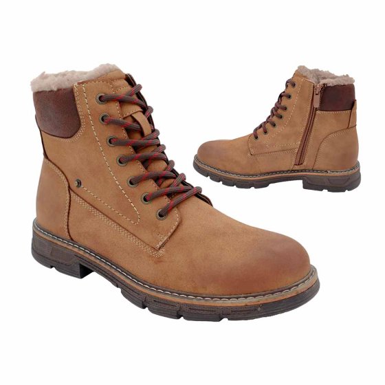 Chaussure montant jusqu'à la cheville avec fermeture éclair 