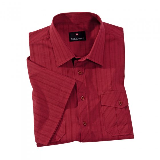 Chemise estivale en tissu gaufré 