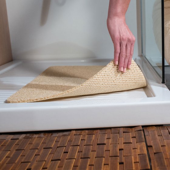 Tapis de douche haute technologie 