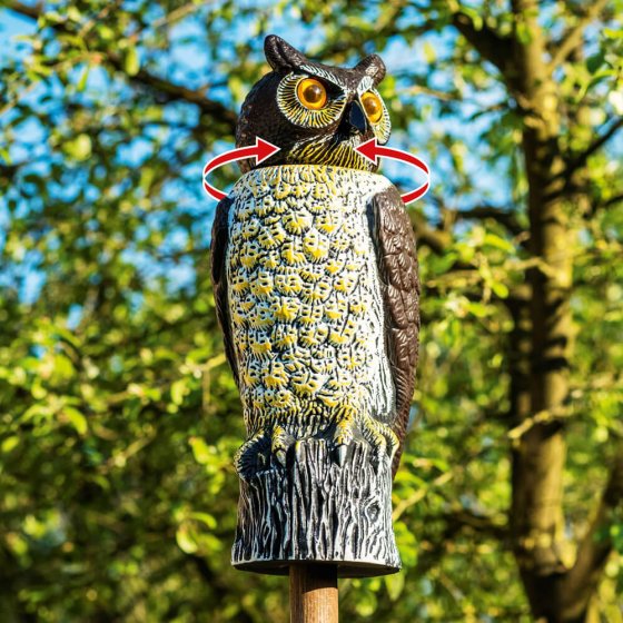 Hibou de jardin « effaroucheur » 