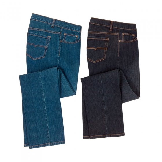 Jean str. pour hommes,Bleu,25 25 | Bleu