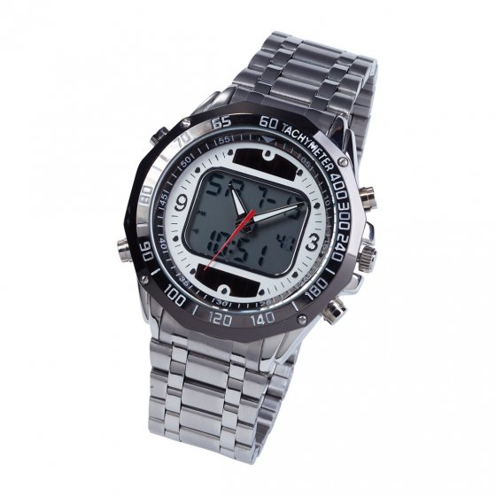Votre cadeau : le chronographe multifonctions à cellules solaires 