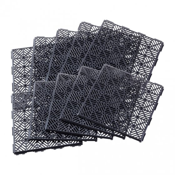 Carreaux de jardin en plastique Lot de 10  