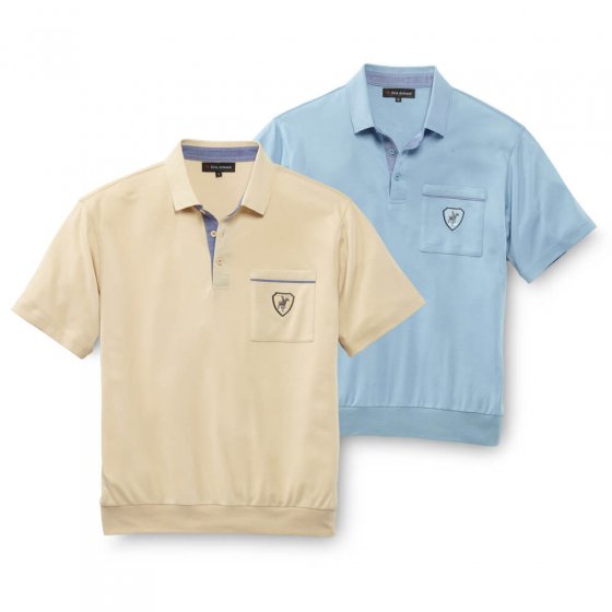 Polo confort interlock XL | Lot de 2