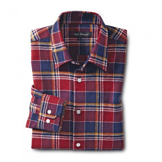 Chemise en flanelle de coton