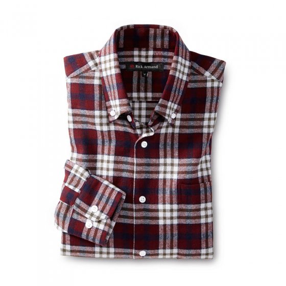 Chemise en flanelle de coton