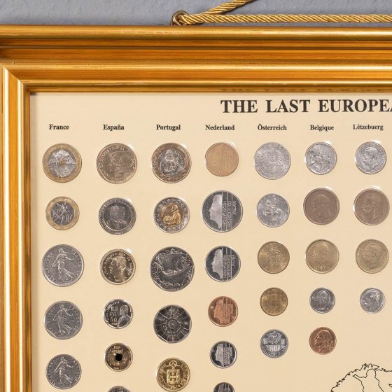 Pièces de collection  "The last European coins" 