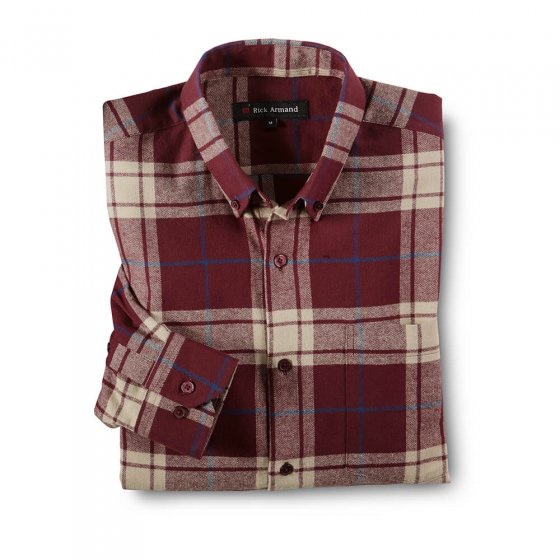Chemise en flanelle de coton