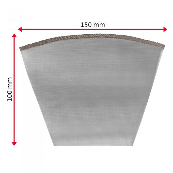 Filtre permanent en inox