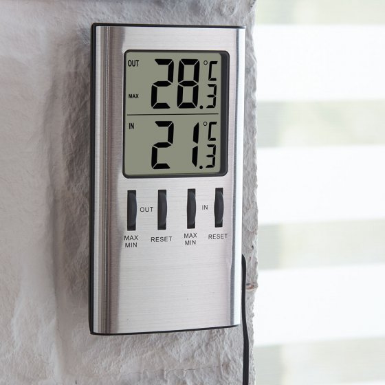 Thermomètre intérieur et extérieur 