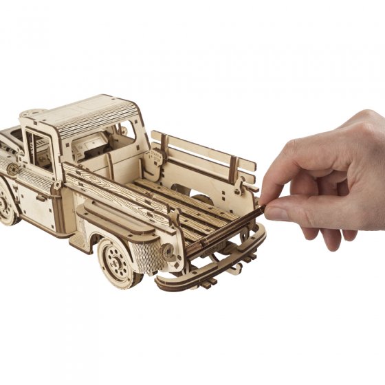 Maquette en bois camionnette 