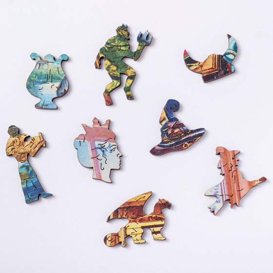 Puzzle en bois « Magasin d’antiquités » 