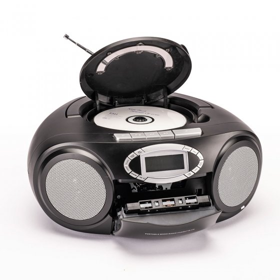 Lecteur portatif CD et cassettes 