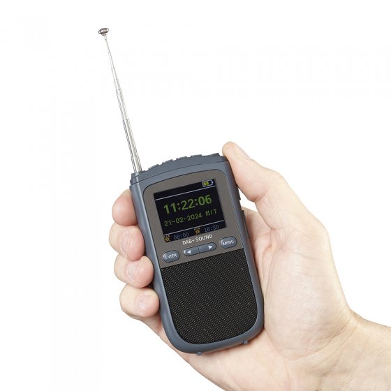 Radio de poche DAB+ avec écran en couleur