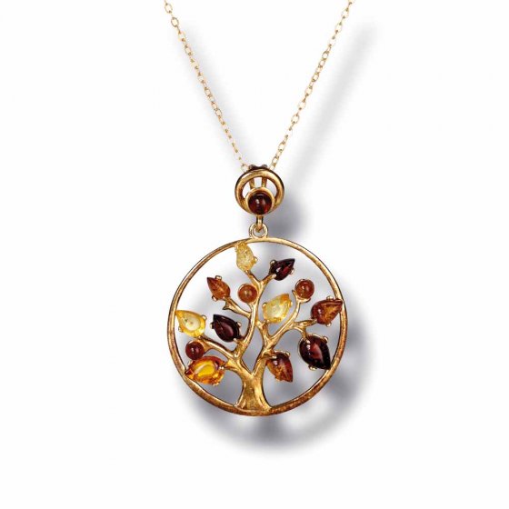 Collier d’ambre « arbre de vie » 