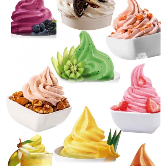 Machine à glace avec accessoires 