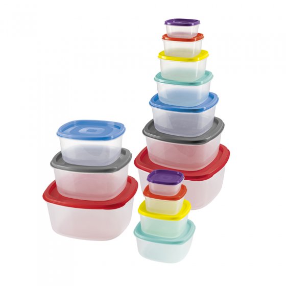 Boîtes de conservation, lot de 14
