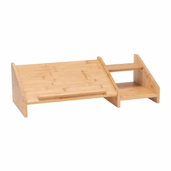 Support d'ordinateur portable en bambou