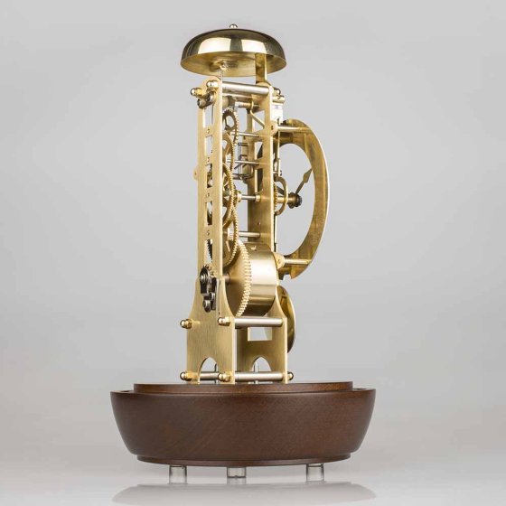 Horloge de table élégante avec cloche 