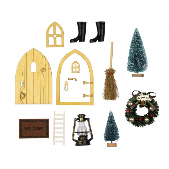 Porte des lutins avec accessoires 