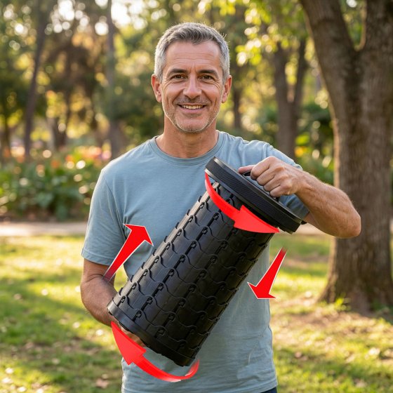 Tabouret XXL réglable en hauteur 