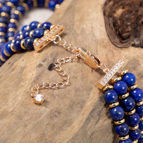 Collier en pierres précieuses « Néfertari » 