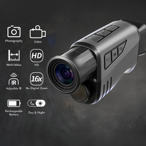 Monoculaire avec fonction de vision nocturne 