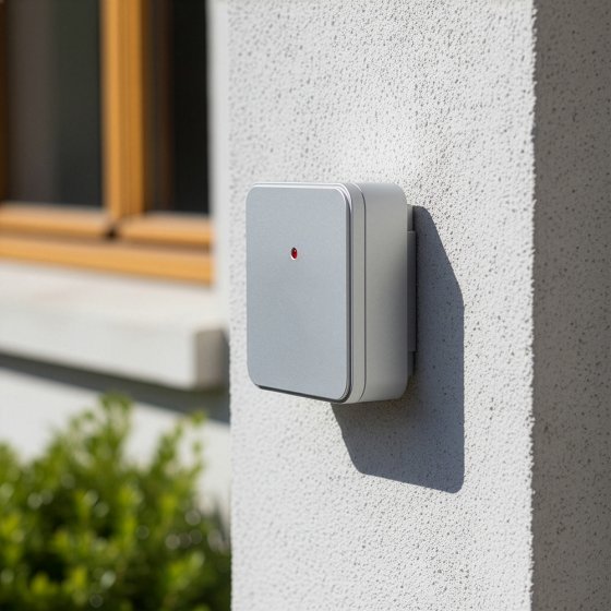 Station météo sans fil aspect bois 