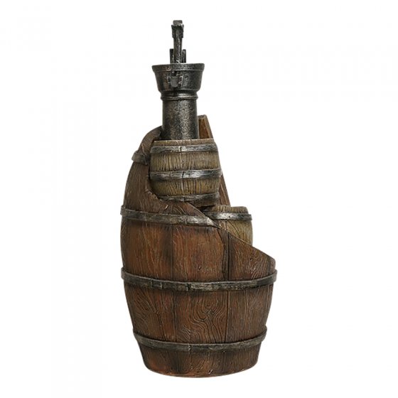 Fontaines solaires Fûts de whisky 