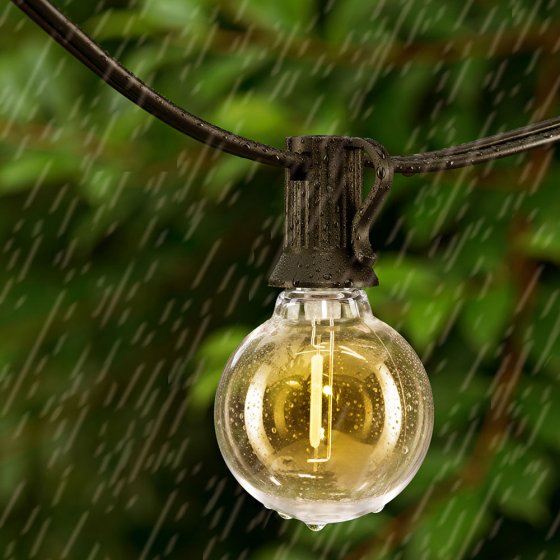 Guirlande lumineuse d'extérieur avec télécommande 