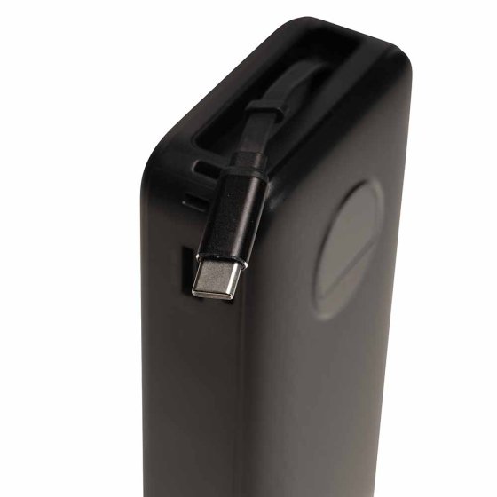 Chargeur haute puissance avec câble USB-C intégré 