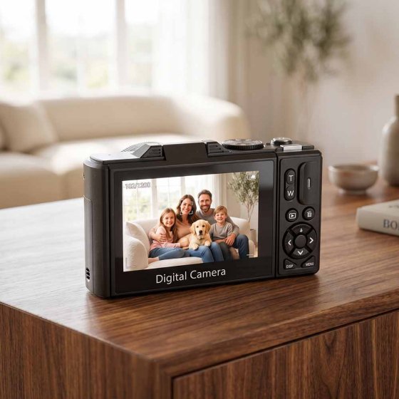 Appareil photo numérique à écran rabattable 