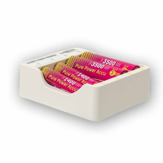 Batteries rechargeables Pure Power 4xAA avec module de charge 
