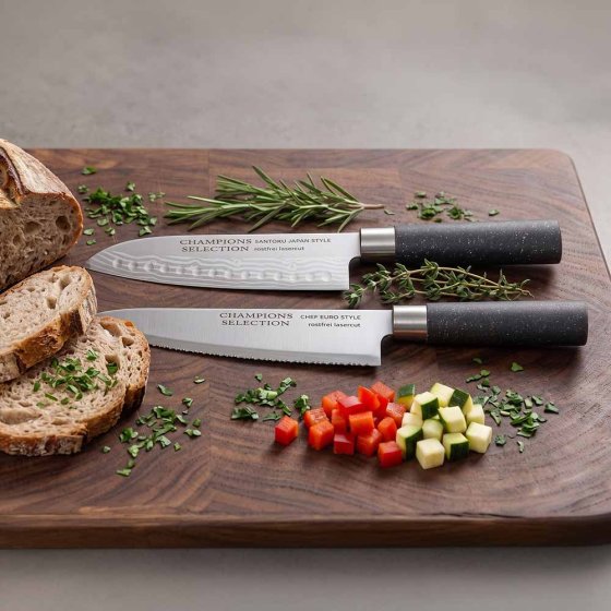 Messerset Santoku 
