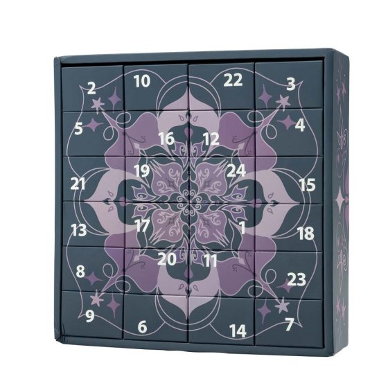 Calendrier de l'Avent : mini-bougies parfumées 