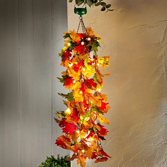 Fleurs suspendues solaires « Magie d'automne » 