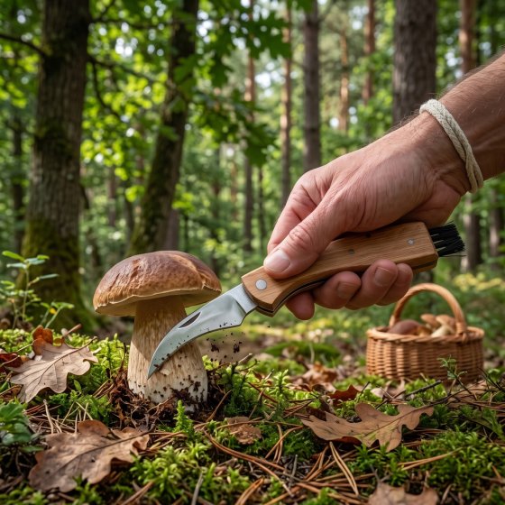 Couteau à champignons 