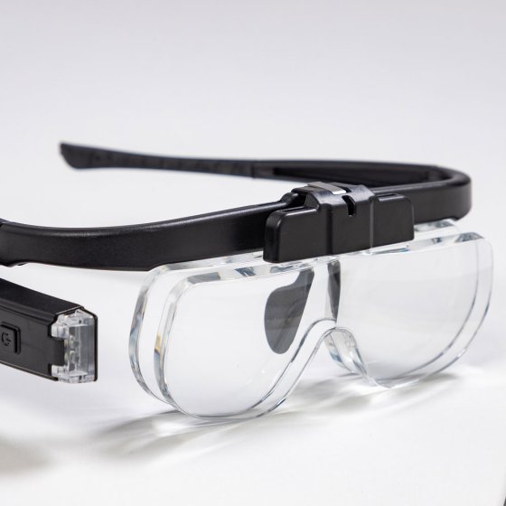 Lunettes-loupe LED 