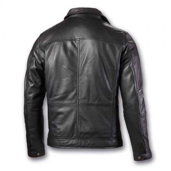 Veste en cuir nappa d'agneau