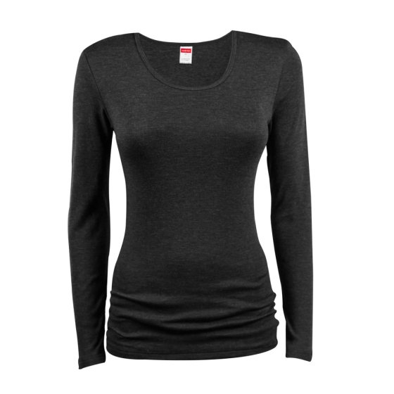 Tricot de corps thermique femme, manches courtes 