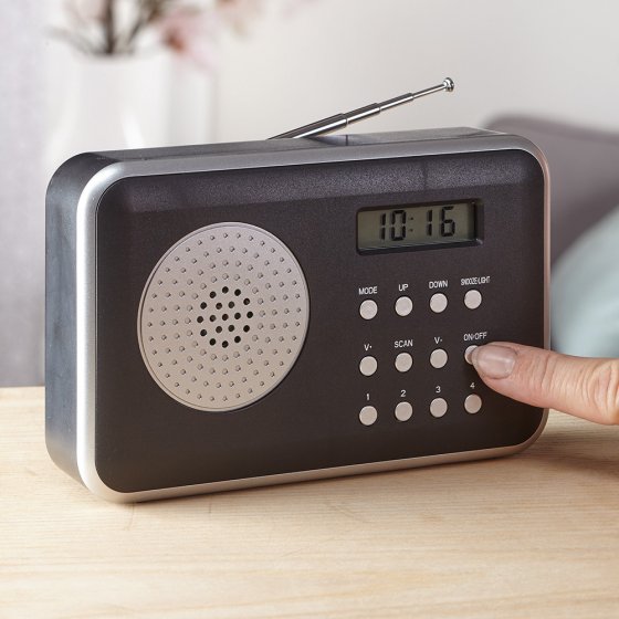 Votre cadeau : La radio FM avec réveil musical 