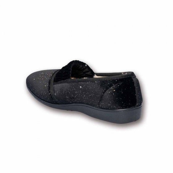 Chaussons confortables glamour 